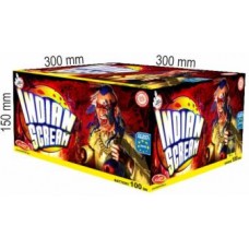 Indian scream - kompaktní ohňostroj - kompakt 100 ran Indian scream - kompaktní ohňostroj - kompakt 100 ran