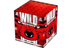 SEKÁČ (Wild Fireworks) - kompaktní ohňostroj 36 ran / 45 mm