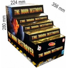 Moon Destroyer - kompaktní ohňostroj - kompakt 66 ran
