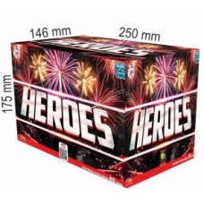 Pyrotechnika Kompakt 40ran Heroes multikalibr