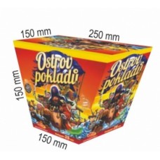 Pyrotechnika Kompakt 25ran / 25mm Ostrov pokladů šikmý