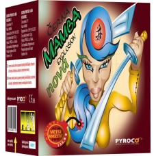 Kompaktní ohňostroj MAMBA - kompakt 16 ran / 20 mm